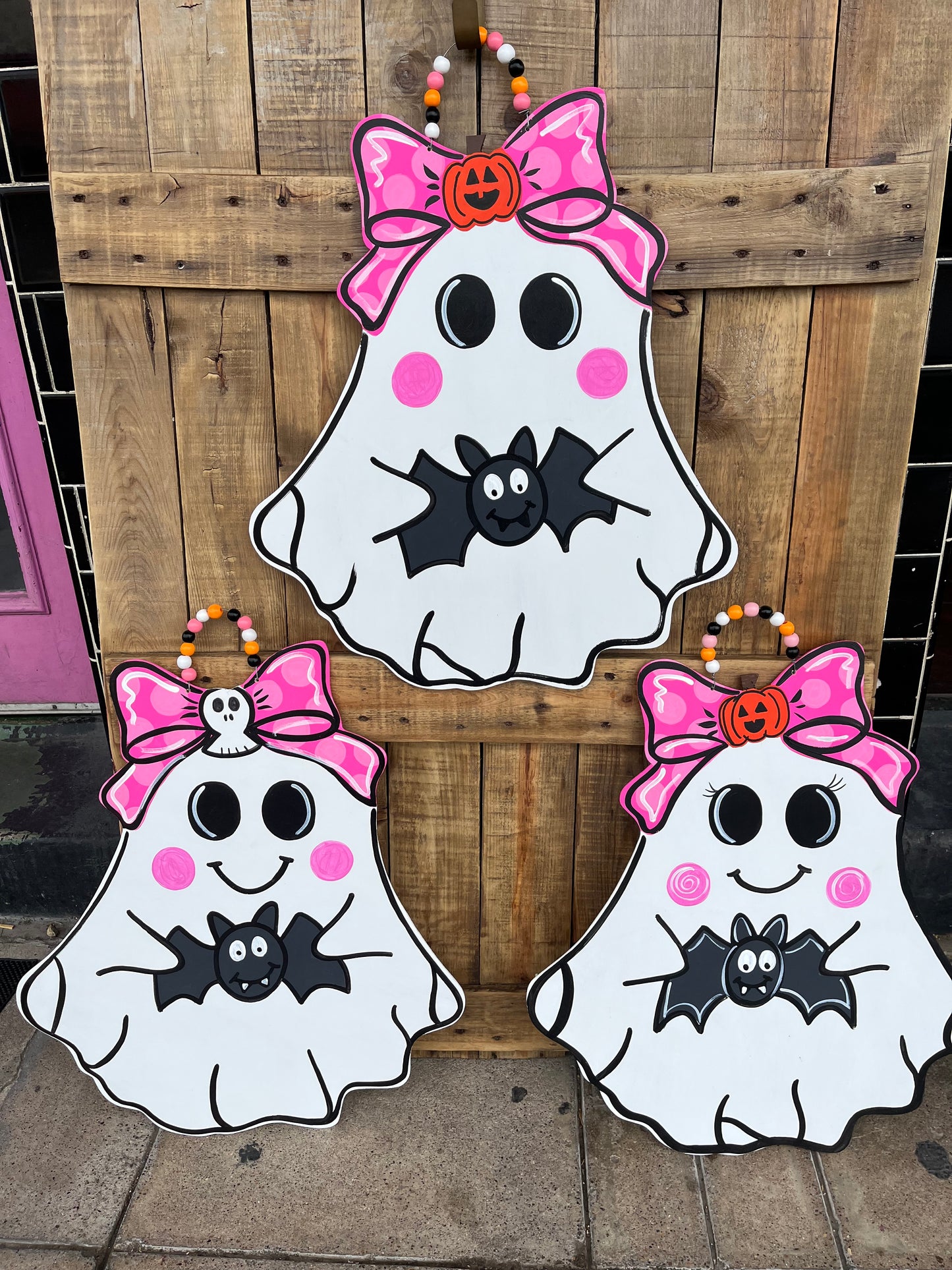 Ghost door hanger