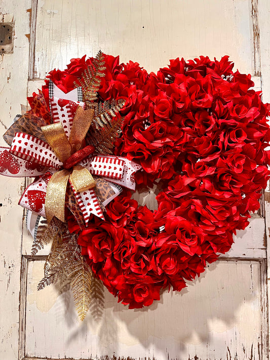 Heart wreath